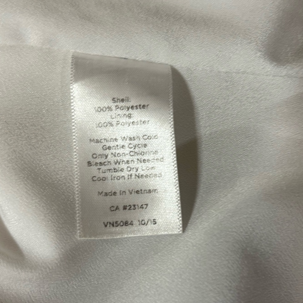 Talbots Textured Sheer Overlay Top - Picture 9 of 9